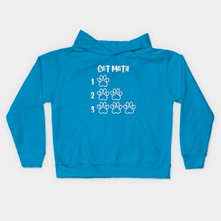 Cat Math Kids Hoodie